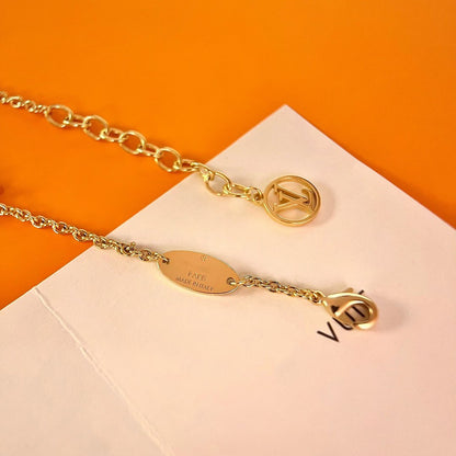 [⭐Seralia]LOGO STAR MOTIF GOLD BRACELET