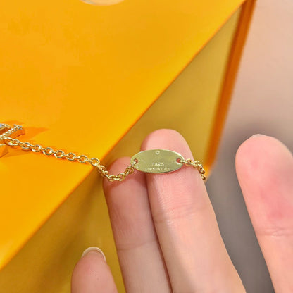 [⭐Seralia]LOGO STAR MOTIF GOLD BRACELET