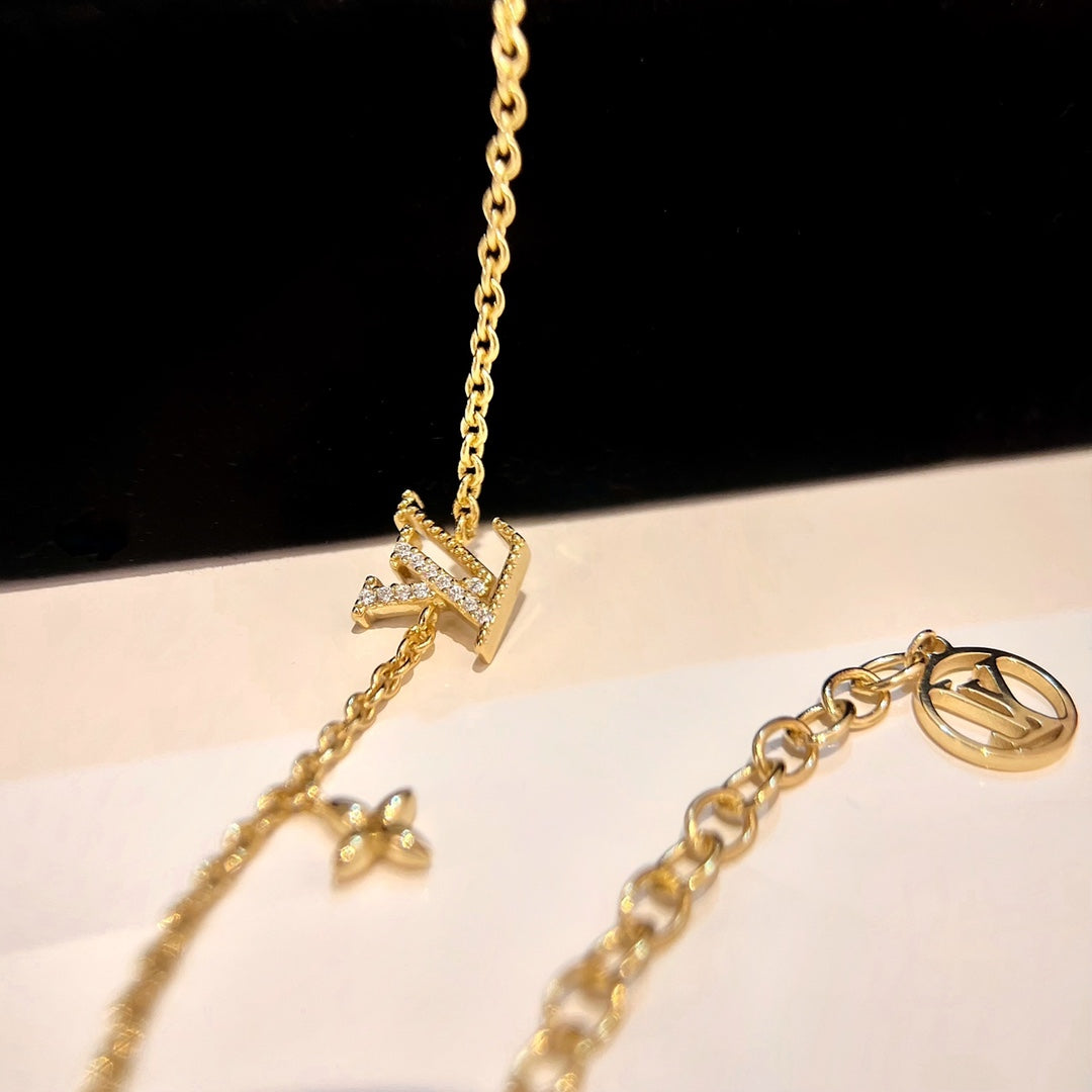 [⭐Seralia]LOGO STAR MOTIF GOLD BRACELET