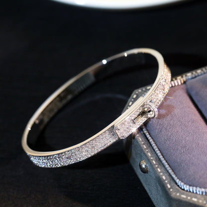 [⭐Seralia]KELLY BRACELET DIAMOND PAVED
