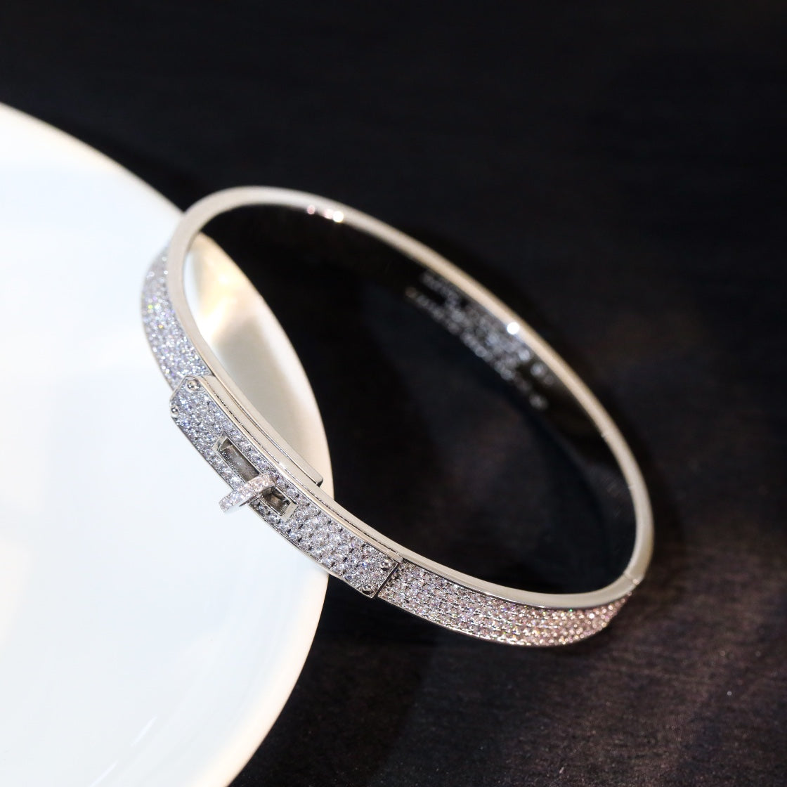 [⭐Seralia]KELLY BRACELET DIAMOND PAVED