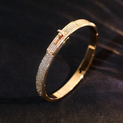 [⭐Seralia]KELLY BRACELET DIAMOND PAVED