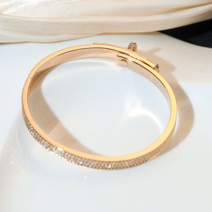 [⭐Seralia]KELLY BRACELET DIAMOND PAVED