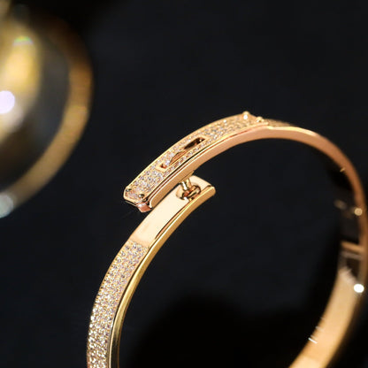 [⭐Seralia]KELLY BRACELET DIAMOND PAVED