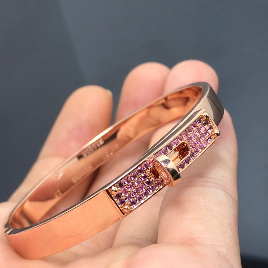 [⭐Seralia]KELLY BRACELET PINK DIAMOND
