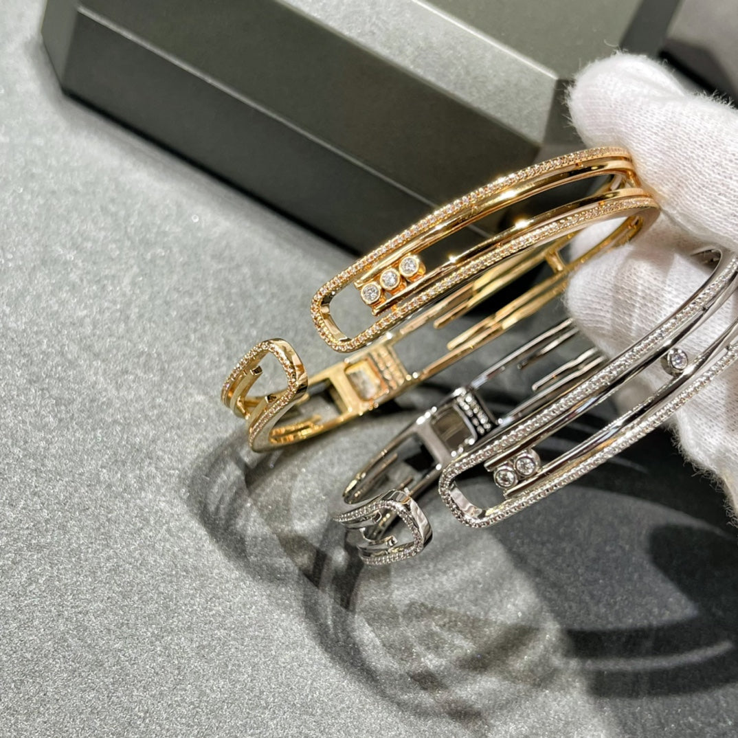 [⭐Seralia]MOVE 10TH PAVED DIAMOND BRACELET