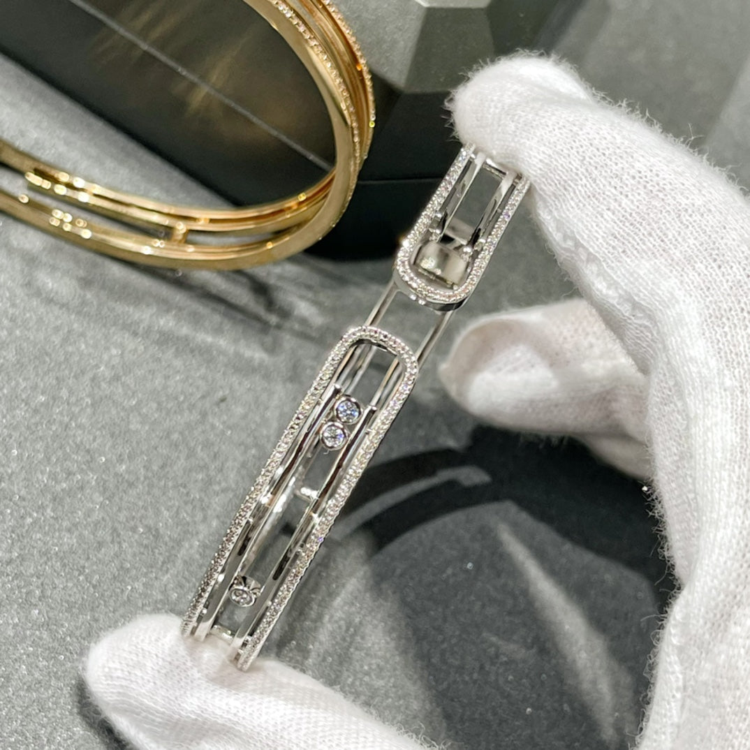 [⭐Seralia]MOVE 10TH PAVED DIAMOND BRACELET