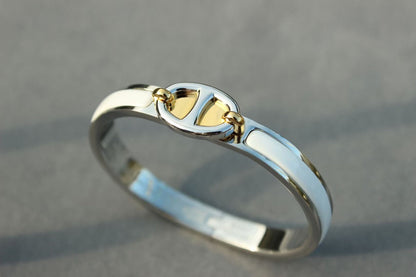 [⭐Seralia]CLIC CHAINE SILVER BRACELET