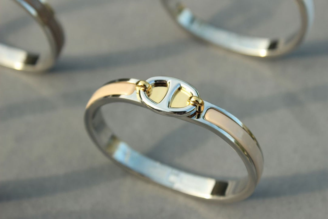 [⭐Seralia]CLIC CHAINE SILVER BRACELET