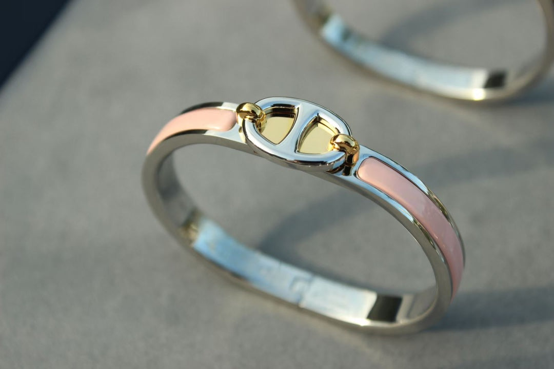 [⭐Seralia]CLIC CHAINE SILVER BRACELET