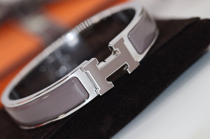 [⭐Seralia]H BRACELET 12MM BROWN