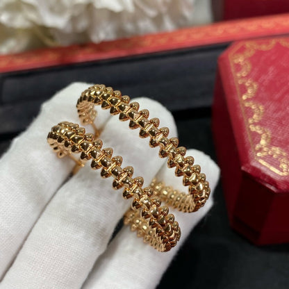[⭐Seralia]CLASH LARGE HOOP EARRINGS