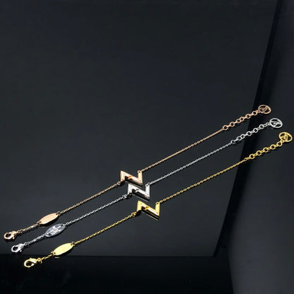 [⭐Seralia]VOLT LV LOGO BRACELET