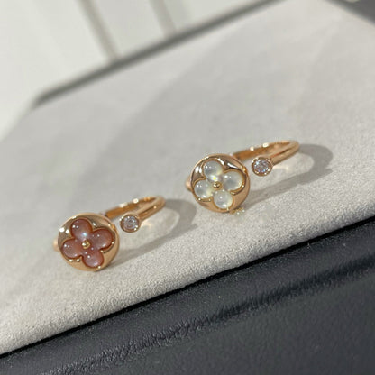 [⭐Seralia]SUN 1 DIAMOND PINK MOP RING