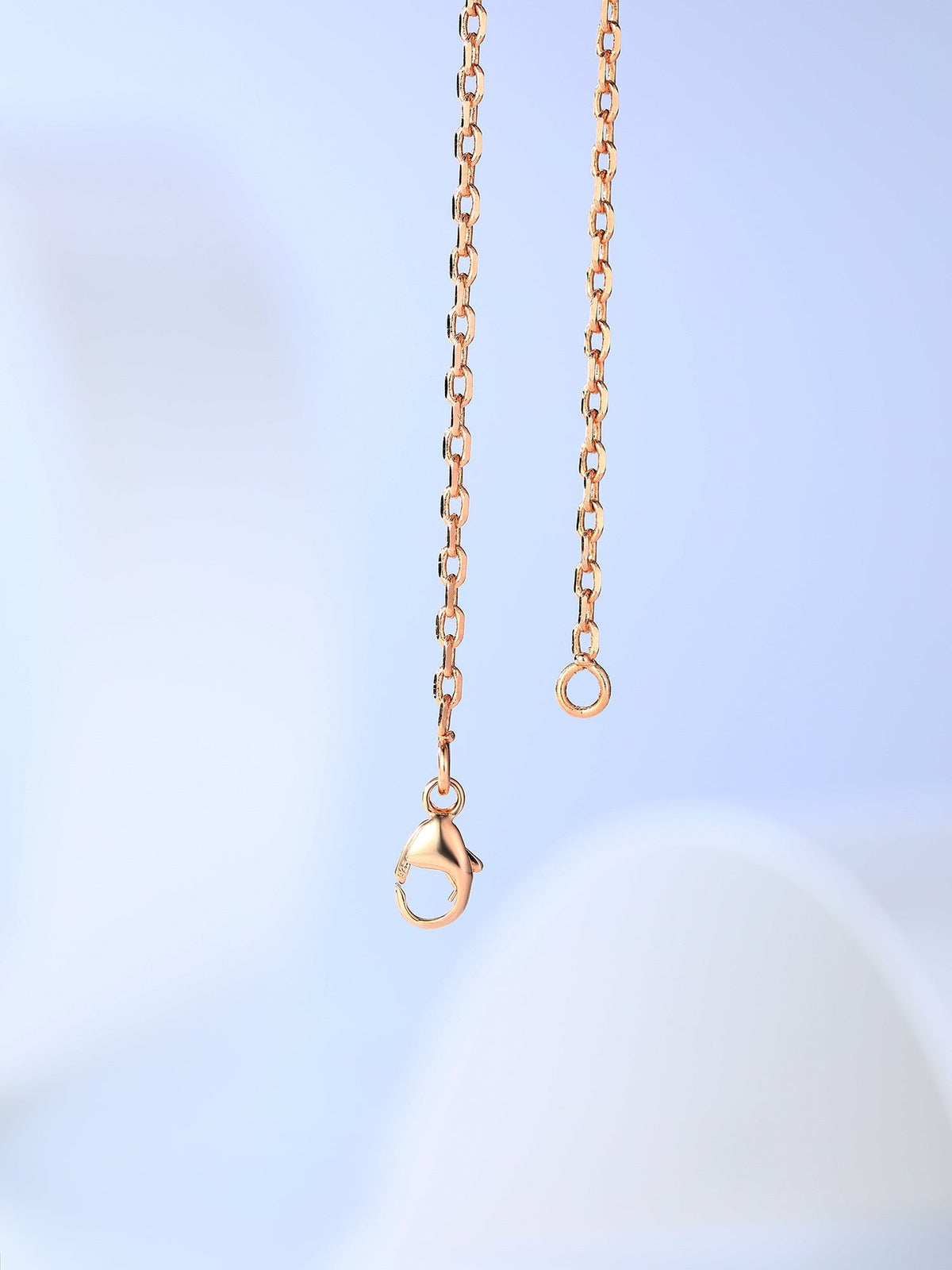 [⭐Seralia]H CAGE PINK GOLD NECKLACE