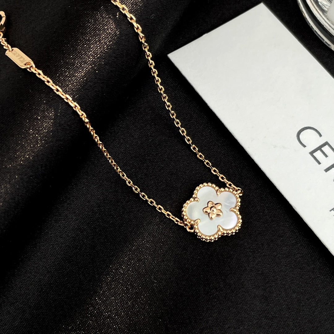 [⭐Seralia]LUCKY SPRING ROSE GOLD MOP BRACELET