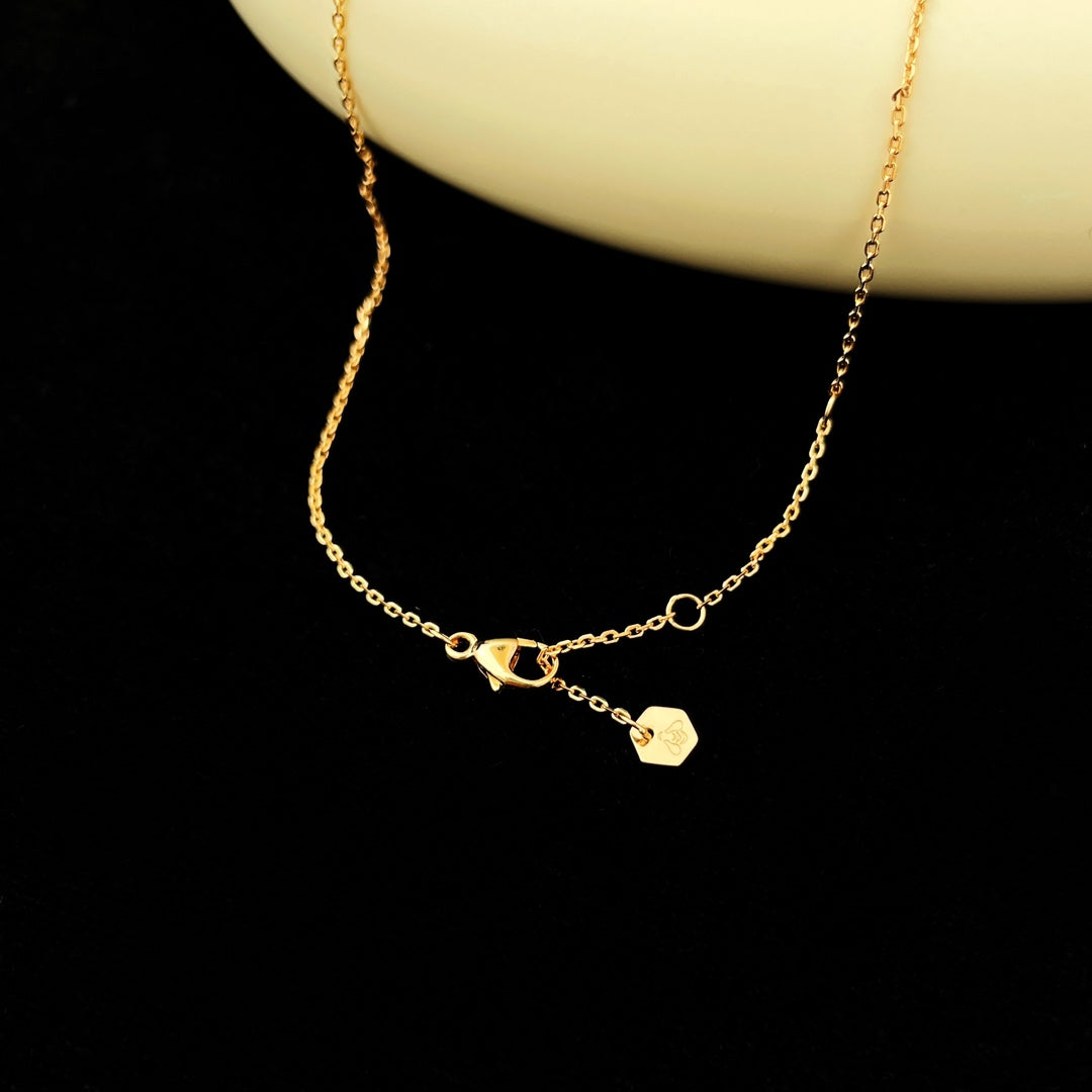 [⭐Seralia]BEE MINI PEDANT DIAMOND NECKLACE