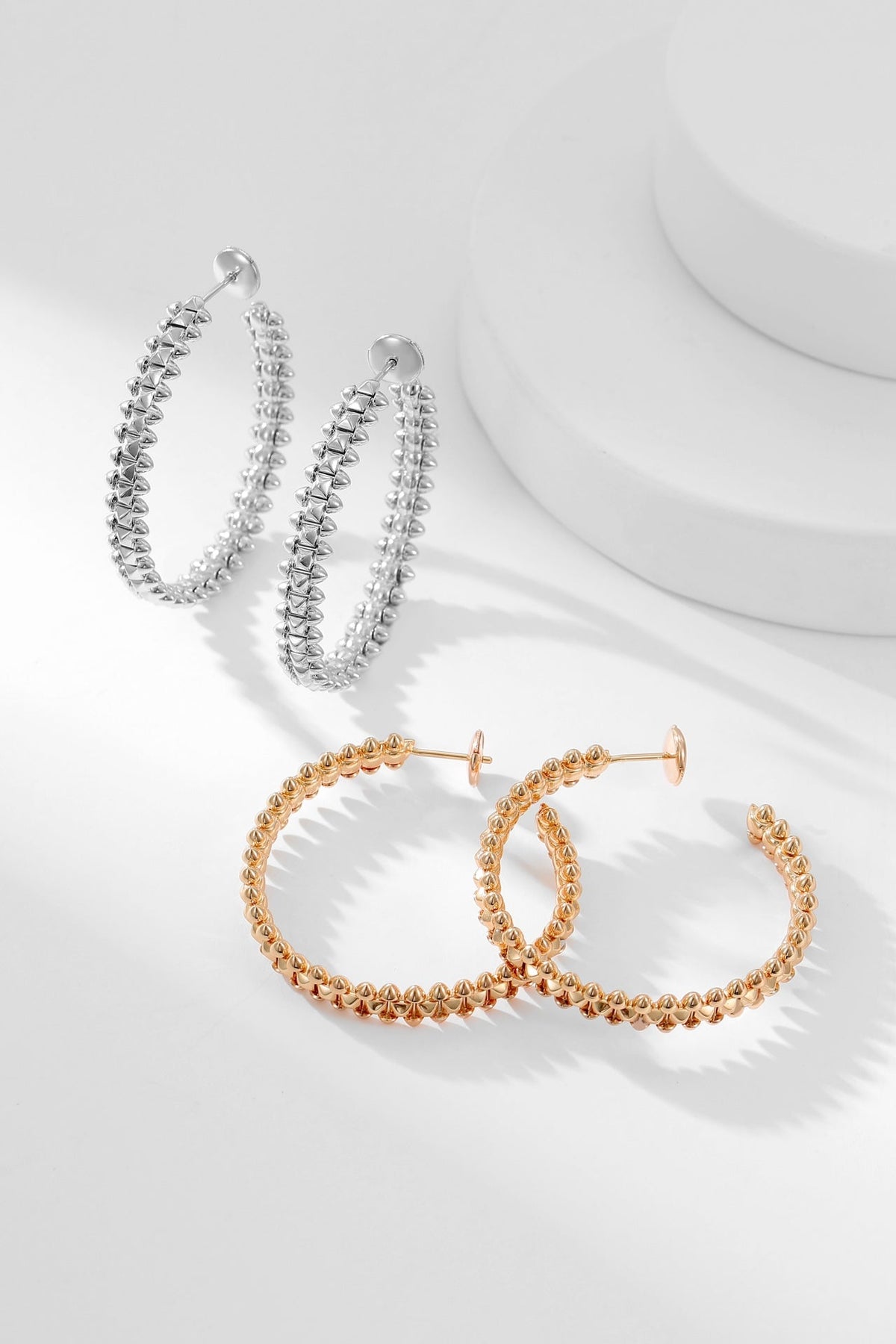 [⭐Seralia]CLASH HOOP EARRINGS
