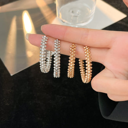 [⭐Seralia]CLASH HOOP EARRINGS