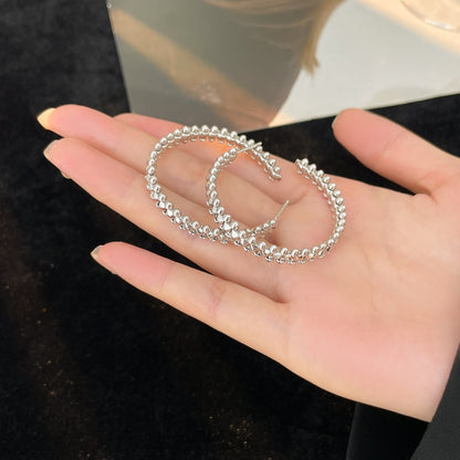 [⭐Seralia]CLASH HOOP EARRINGS