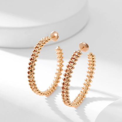 [⭐Seralia]CLASH HOOP EARRINGS