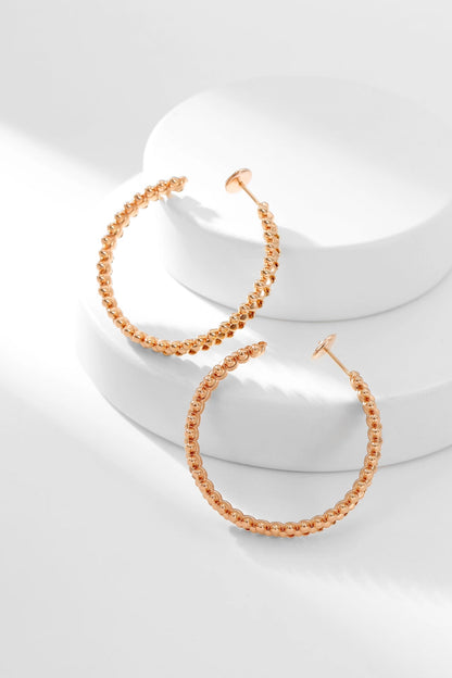 [⭐Seralia]CLASH HOOP EARRINGS