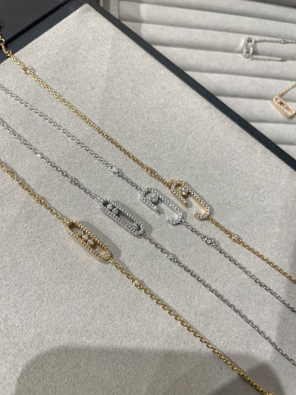 [⭐Seralia]BABY MOVE DIAMOND BRACELET