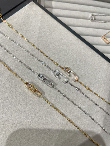 [⭐Seralia]BABY MOVE DIAMOND BRACELET