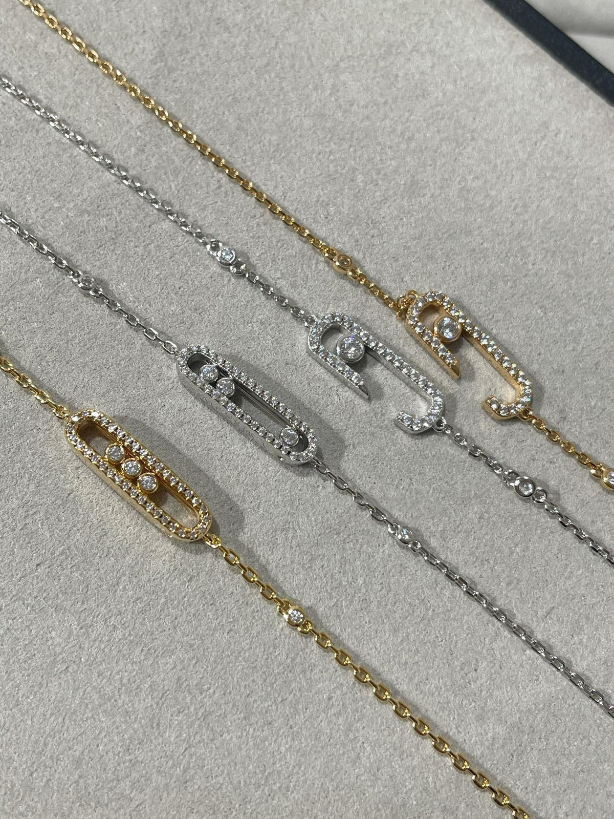[⭐Seralia]BABY MOVE DIAMOND BRACELET