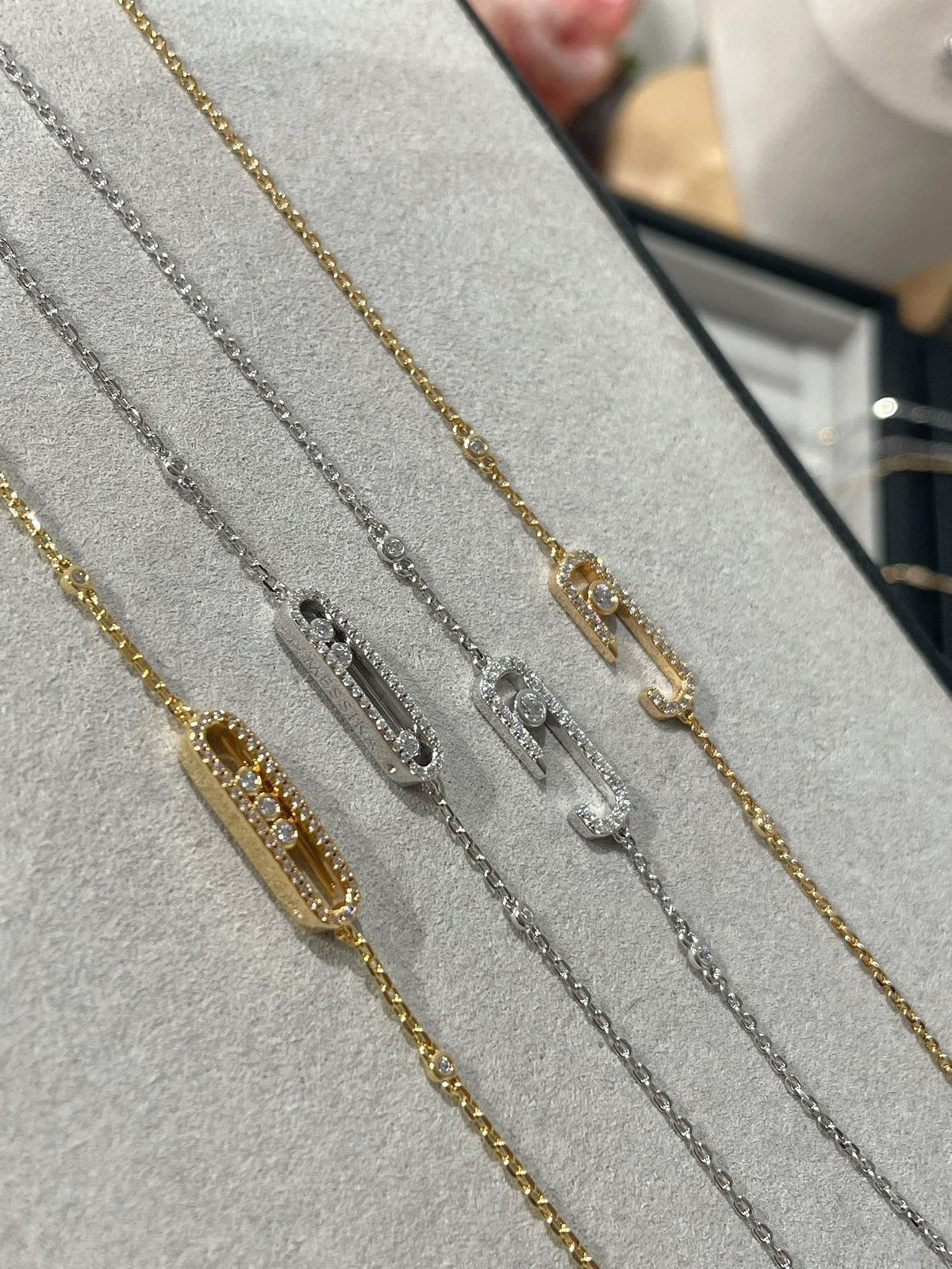 [⭐Seralia]BABY MOVE DIAMOND BRACELET