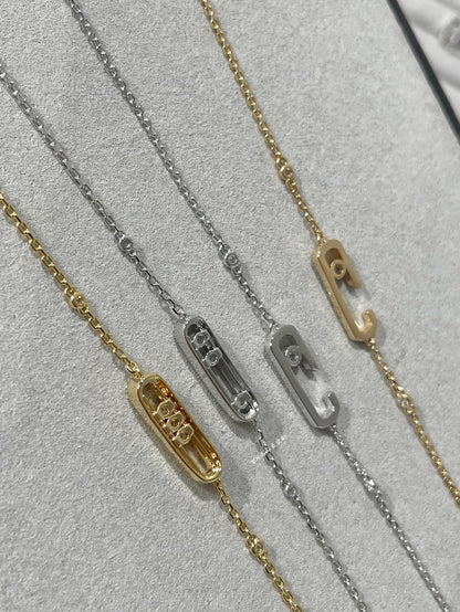 [⭐Seralia]BABY MOVE DIAMOND BRACELET