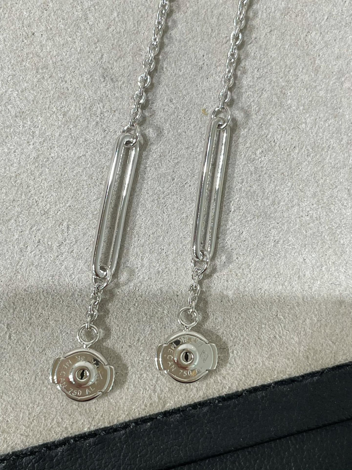 [⭐Seralia]CHAINE CHAOS DIAMOND DROP EARRINGS