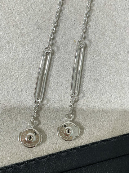 [⭐Seralia]CHAINE CHAOS DIAMOND DROP EARRINGS