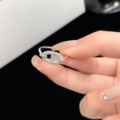 [⭐Seralia]RONDE SMALL SILVER DIAMOND RING