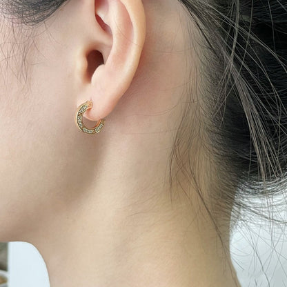 [⭐Seralia]LOVE DIAMOND EARRINGS