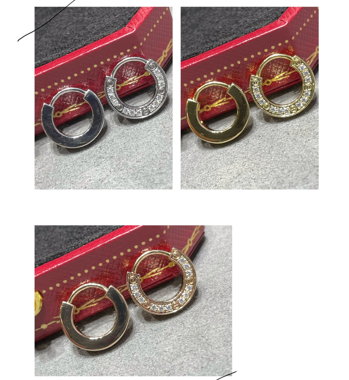 [⭐Seralia]LOVE DIAMOND EARRINGS
