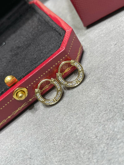 [⭐Seralia]LOVE DIAMOND EARRINGS