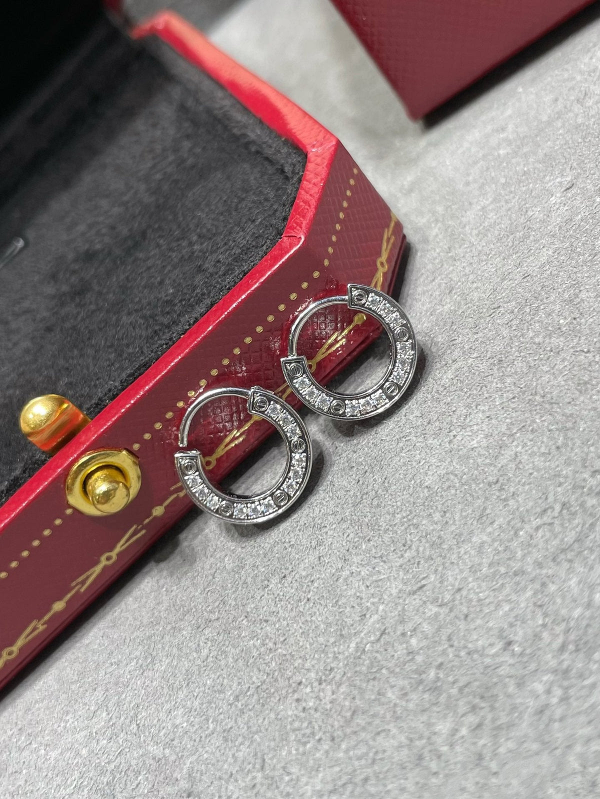 [⭐Seralia]LOVE DIAMOND EARRINGS