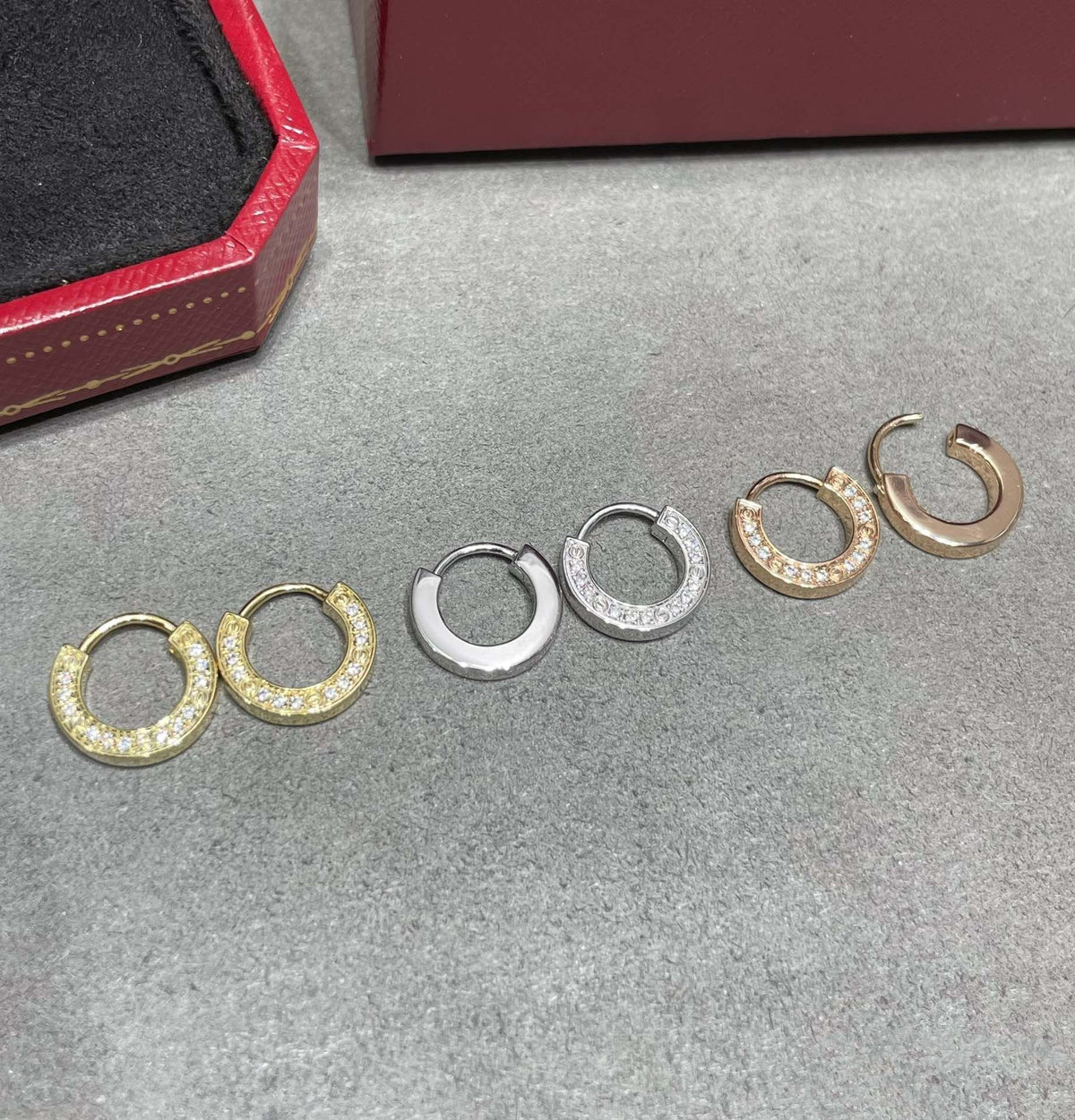 [⭐Seralia]LOVE DIAMOND EARRINGS
