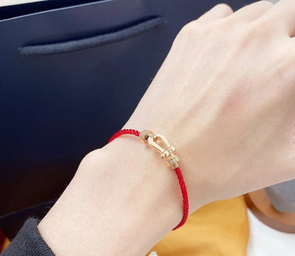 [⭐Seralia]FORCE 10 HALF DIAMOND PINK GOLD RED CORDERI LARGE AND MEDIUM MODEL