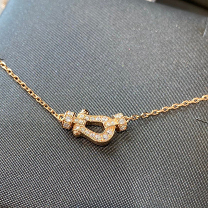 [⭐Seralia]FORCE 10 DIAMOND PINK GOLD NECKLACE MINI MODEL