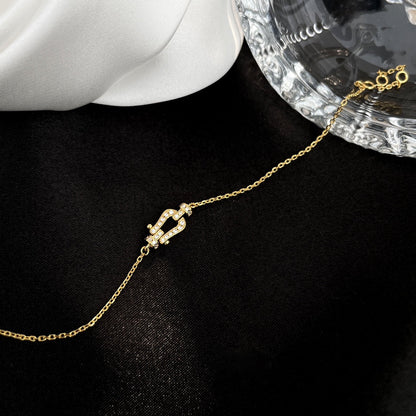 [⭐Seralia]FORCE 10 FULL DIAMOND BUCKLE CHAIN LINK MINI MODEL