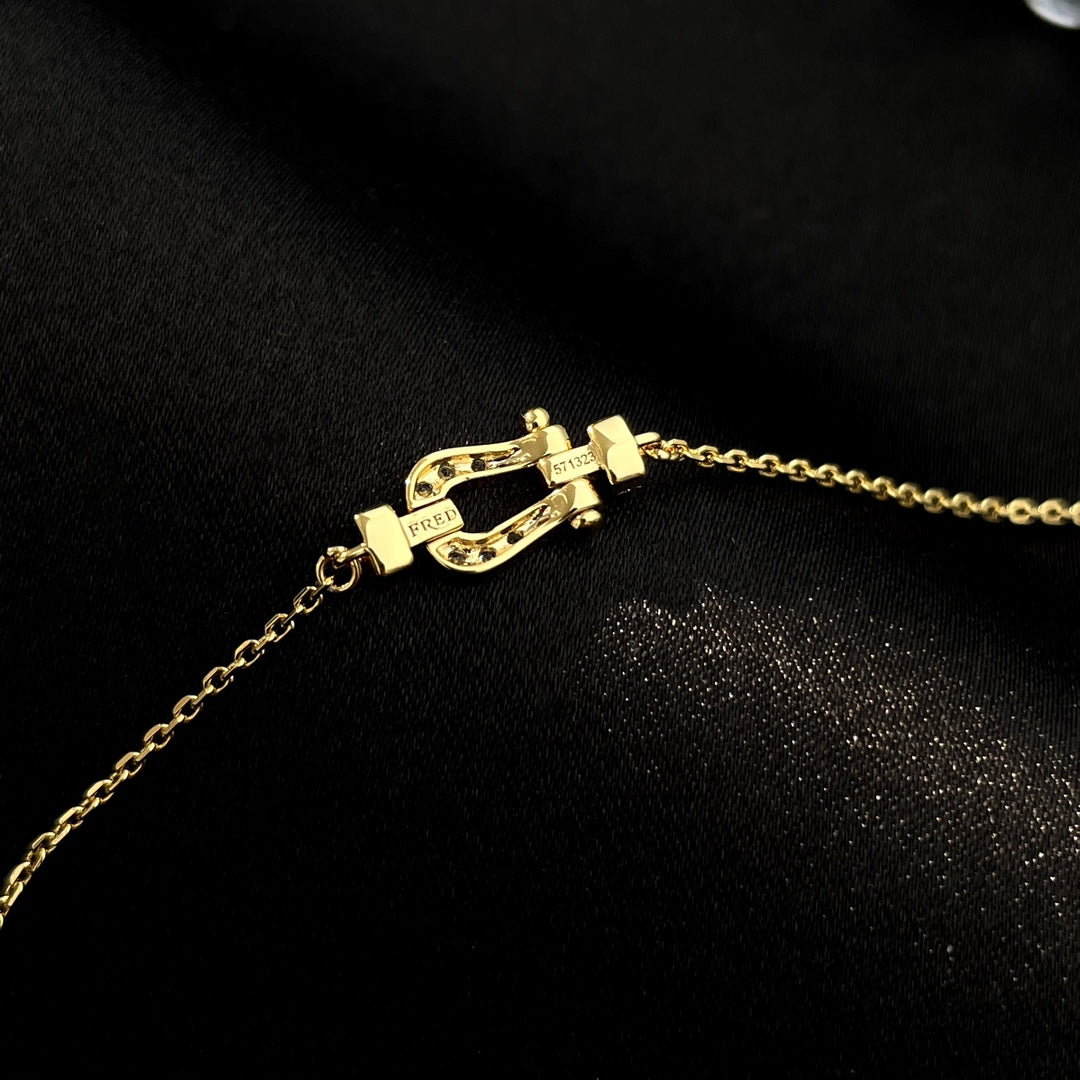 [⭐Seralia]FORCE 10 FULL DIAMOND BUCKLE CHAIN LINK MINI MODEL