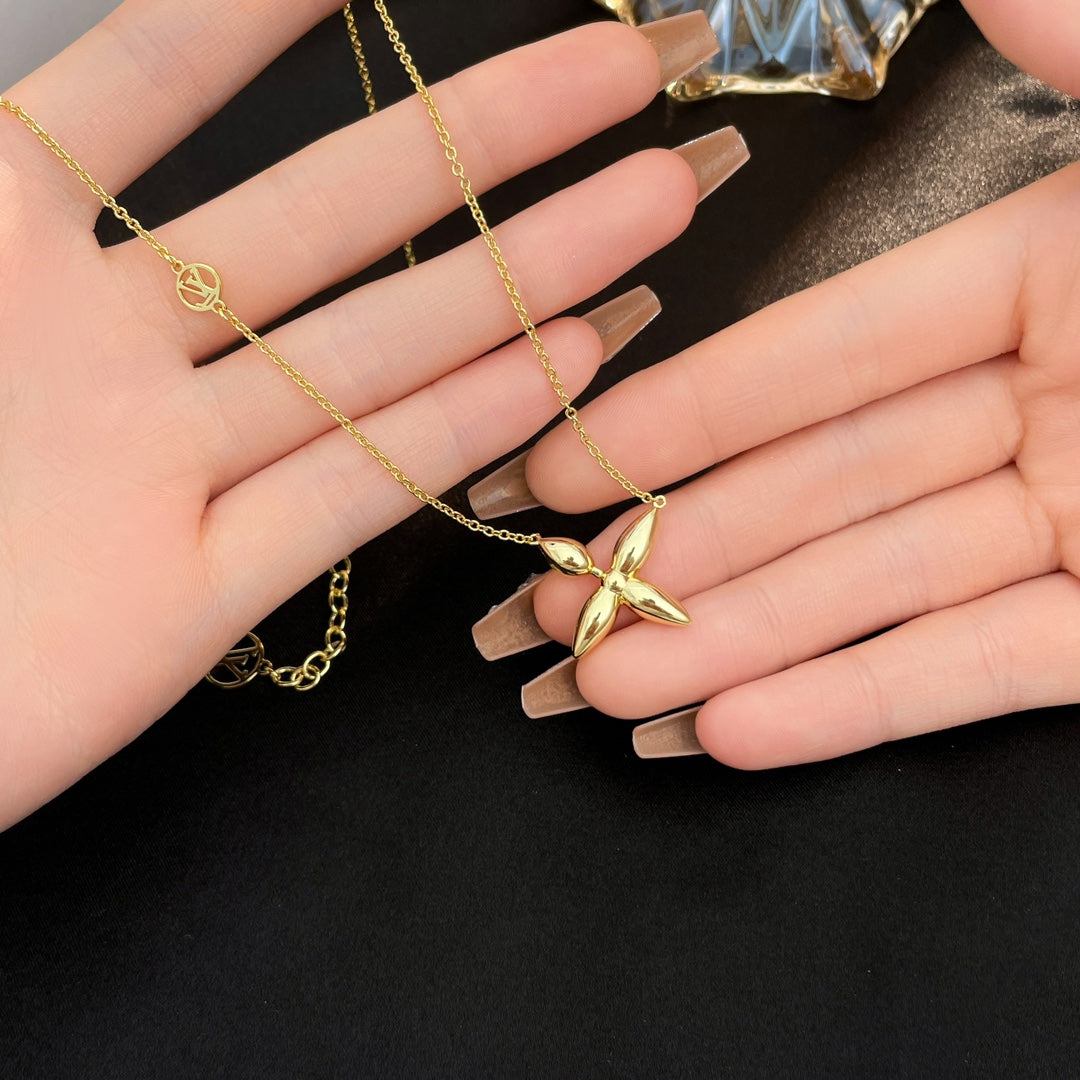 [⭐Seralia]LOUISETTE GOLD NECKLACE