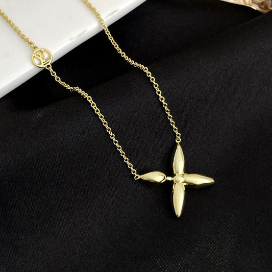 [⭐Seralia]LOUISETTE GOLD NECKLACE