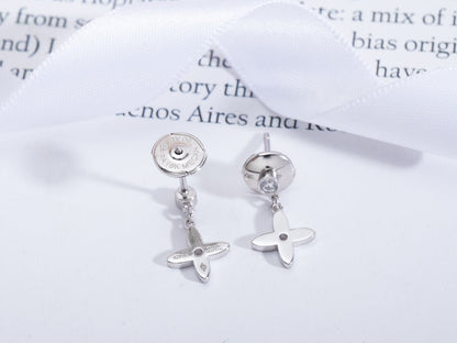[⭐Seralia]VIDYLLE SILVER DIAMOND MINI DROP EARRINGS