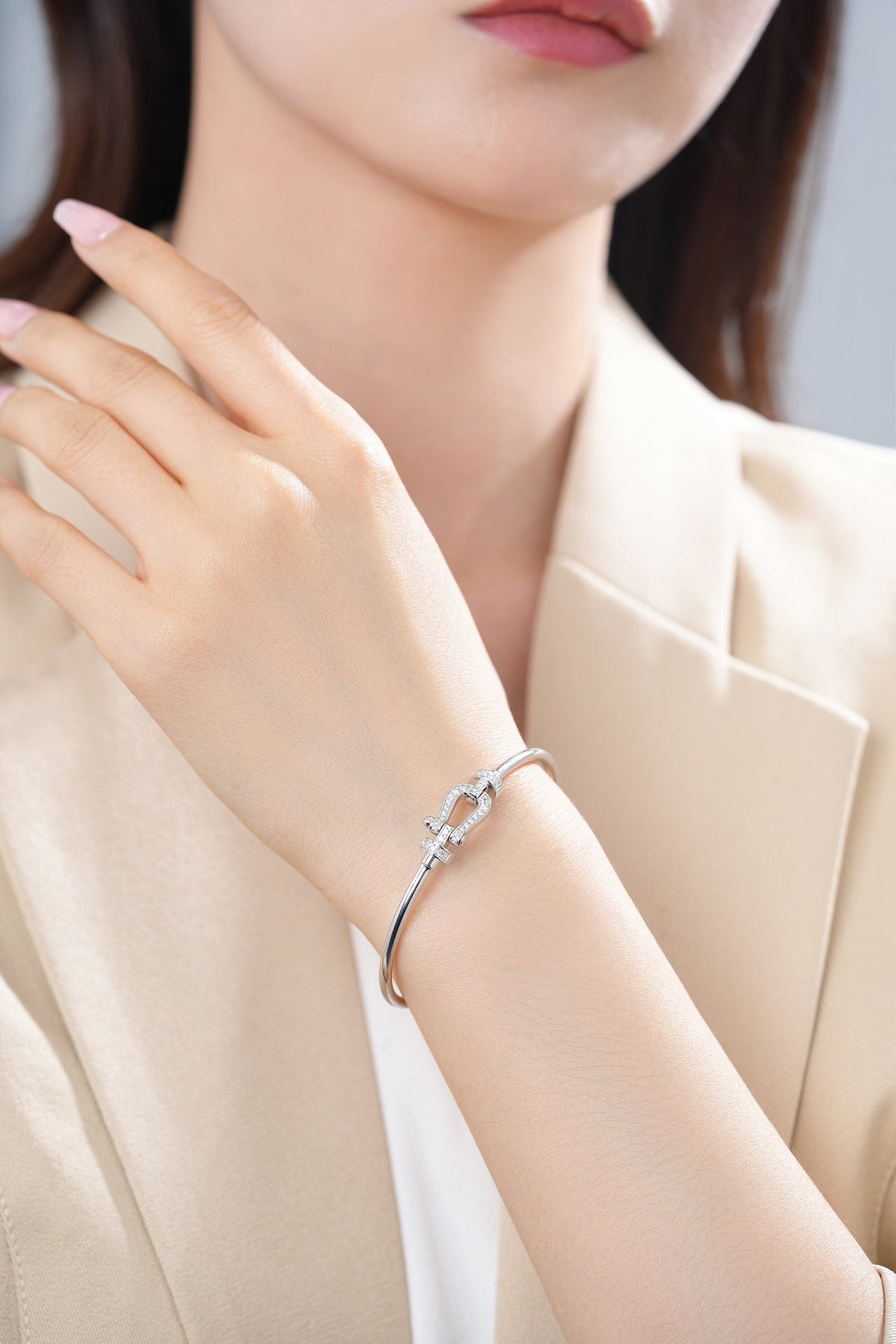 [⭐Seralia]FORCE 10 MOYEN DIAMOND BRACELET