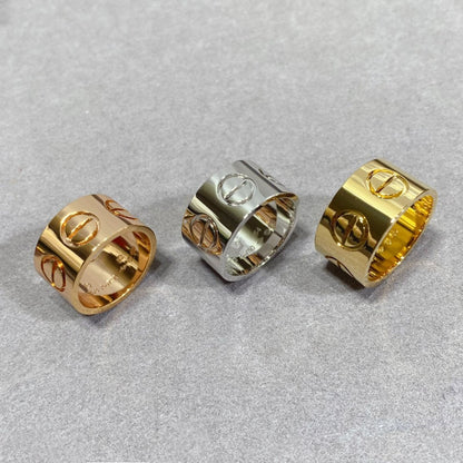 [⭐Seralia]LOVE 11MM LARGE RING