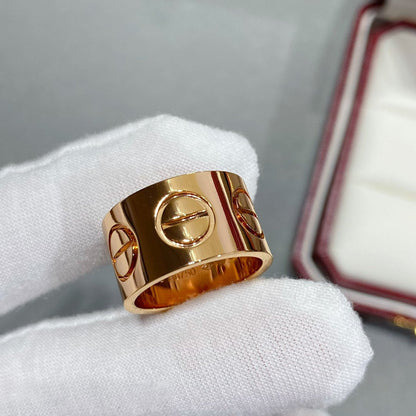 [⭐Seralia]LOVE 11MM LARGE RING