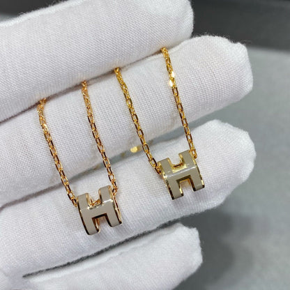 [⭐Seralia]MINI POP H NECKLACE